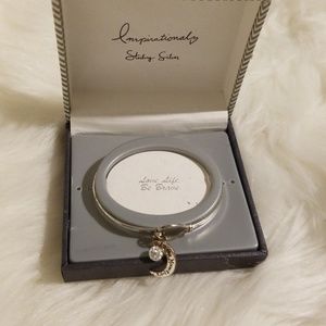 Inspirational Sterling Silver Bracelet